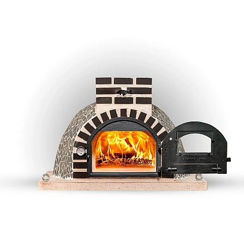 Traditional Assembled Oven Finished with Traditional Brick - 2215 Traditional Assembled Oven Finished with Traditional Brick - 2215