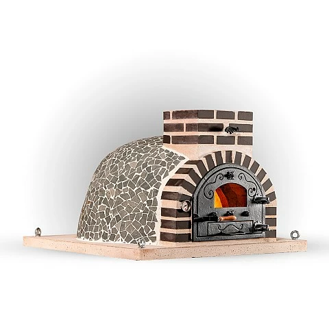 Traditional Assembled Oven Finished with Traditional Brick - 2217 Traditional Assembled Oven Finished with Traditional Brick - 2217