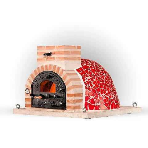 Traditional Assembled Oven Finished with Traditional Brick - 2228