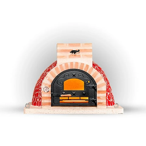 Traditional Assembled Oven Finished with Traditional Brick - 2231