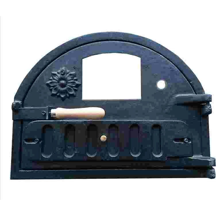 Traditional Assembled Oven Stone with Wood Base - 1192