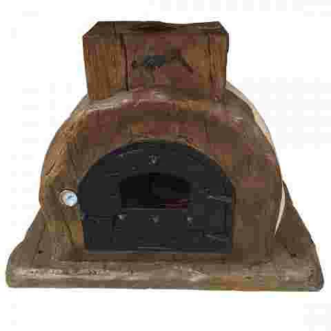 Traditional Assembled Oven With Cement/Clay/Straw Wood Finish - 126