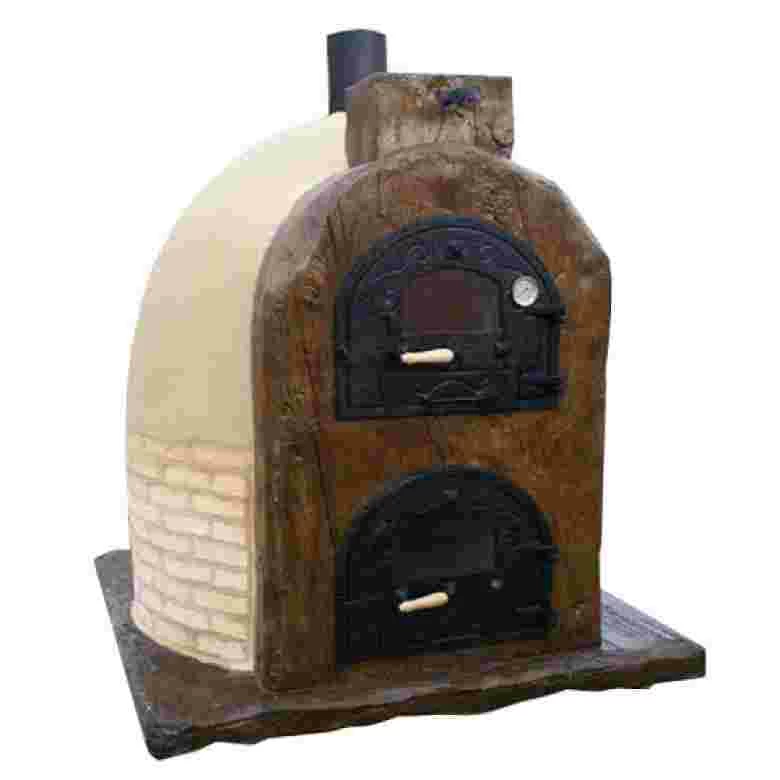 Traditional Heat Envelope Oven Round-Shaped Burner Wood - 386