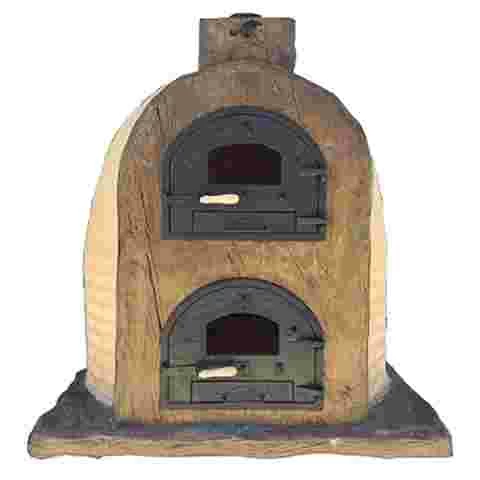 Traditional Heat Envelope Oven Round-Shaped Burner Wood - 387