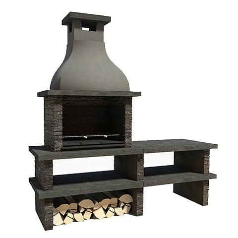 Volcano Concrete Barbecue